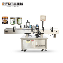 sticker machine labeling self-adhesive automatic for bottles cans jars labeling machine